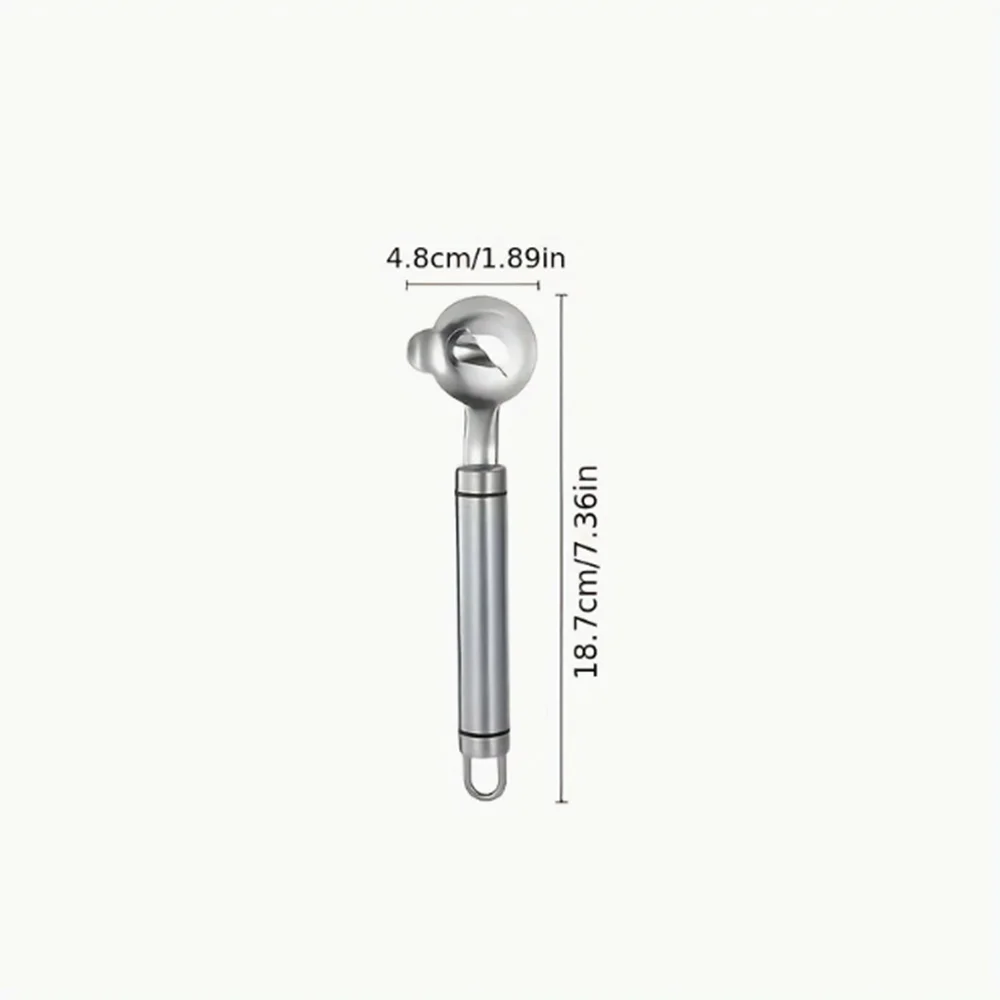 2pcs Home Cactus Peeler Stainless Steel Fruit & Vegetable Peeler, Honeydew Ball Scoop Seed Remover Household Kitchen Gadgets view 2