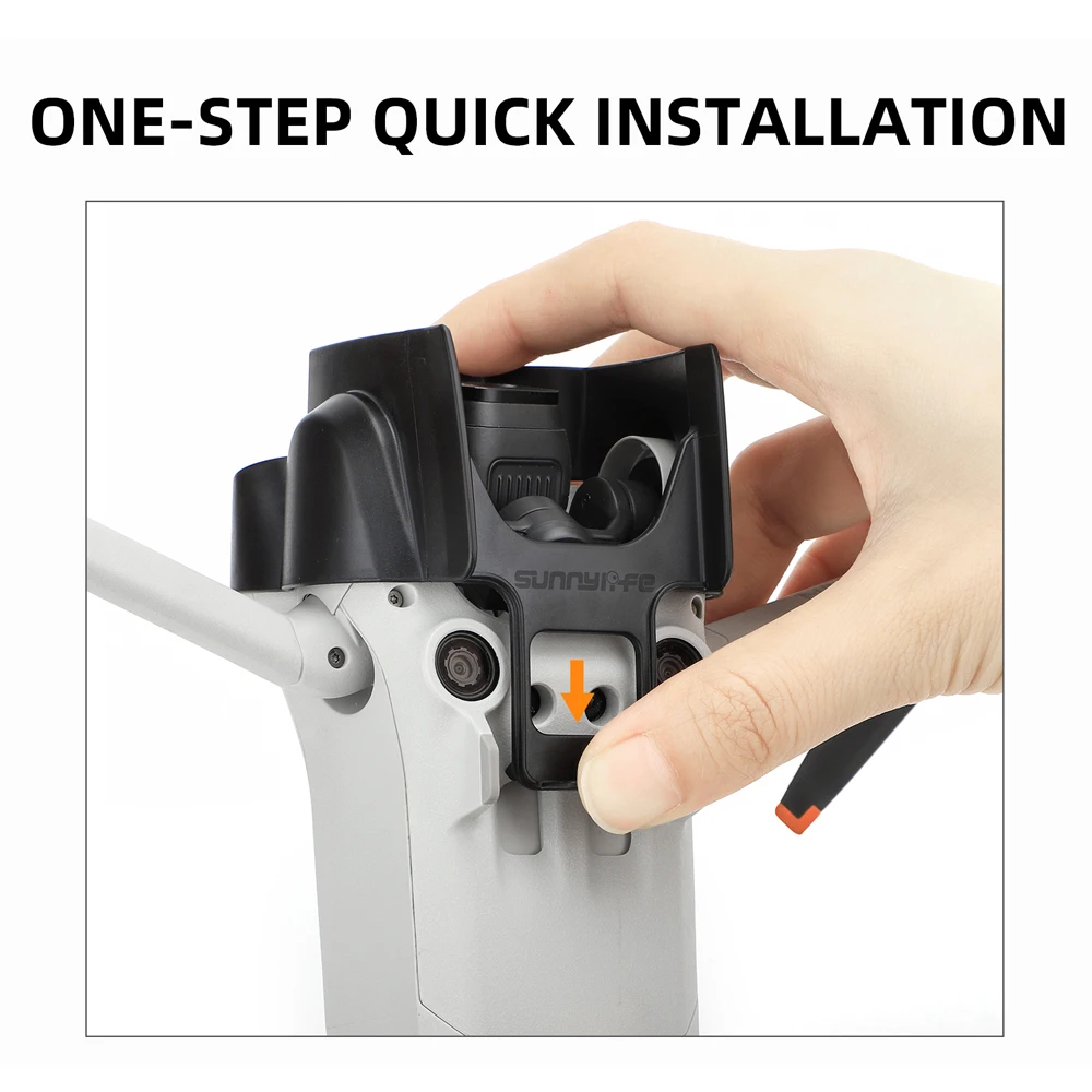 غطاء للعدسات لـ DJI Mini 3 Pro غطاء عدسة مضاد للوهج Gimbal حافظة واقية ظلة لـ DJI Mini 3 Pro ملحقات طائرة بدون طيار