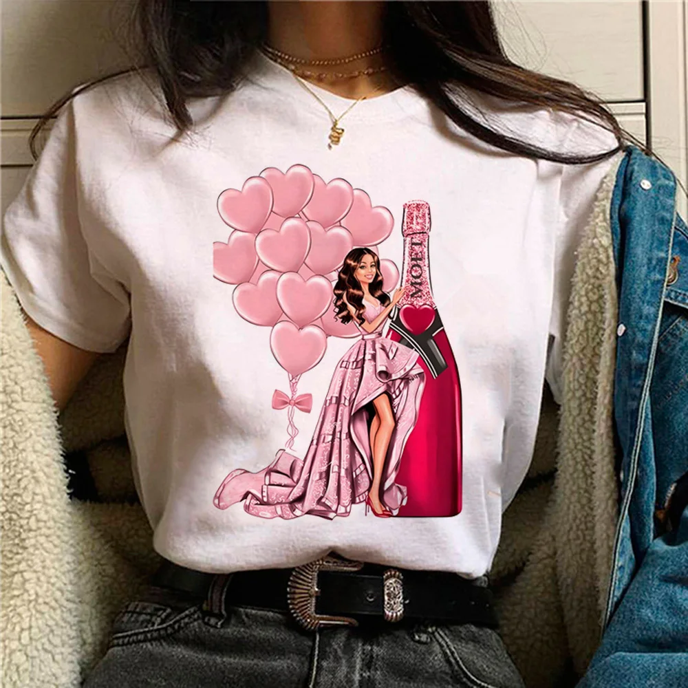 

Women Print t-shirt girl anime hip hop harajuku 2000s Psychedelic t-shirt women Pastel hip hop Gothic Comfortable 2000s