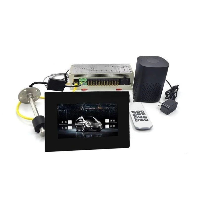 RV intelligent control system, voice control touch screen RV five-in-one central control, RV modification accessories
