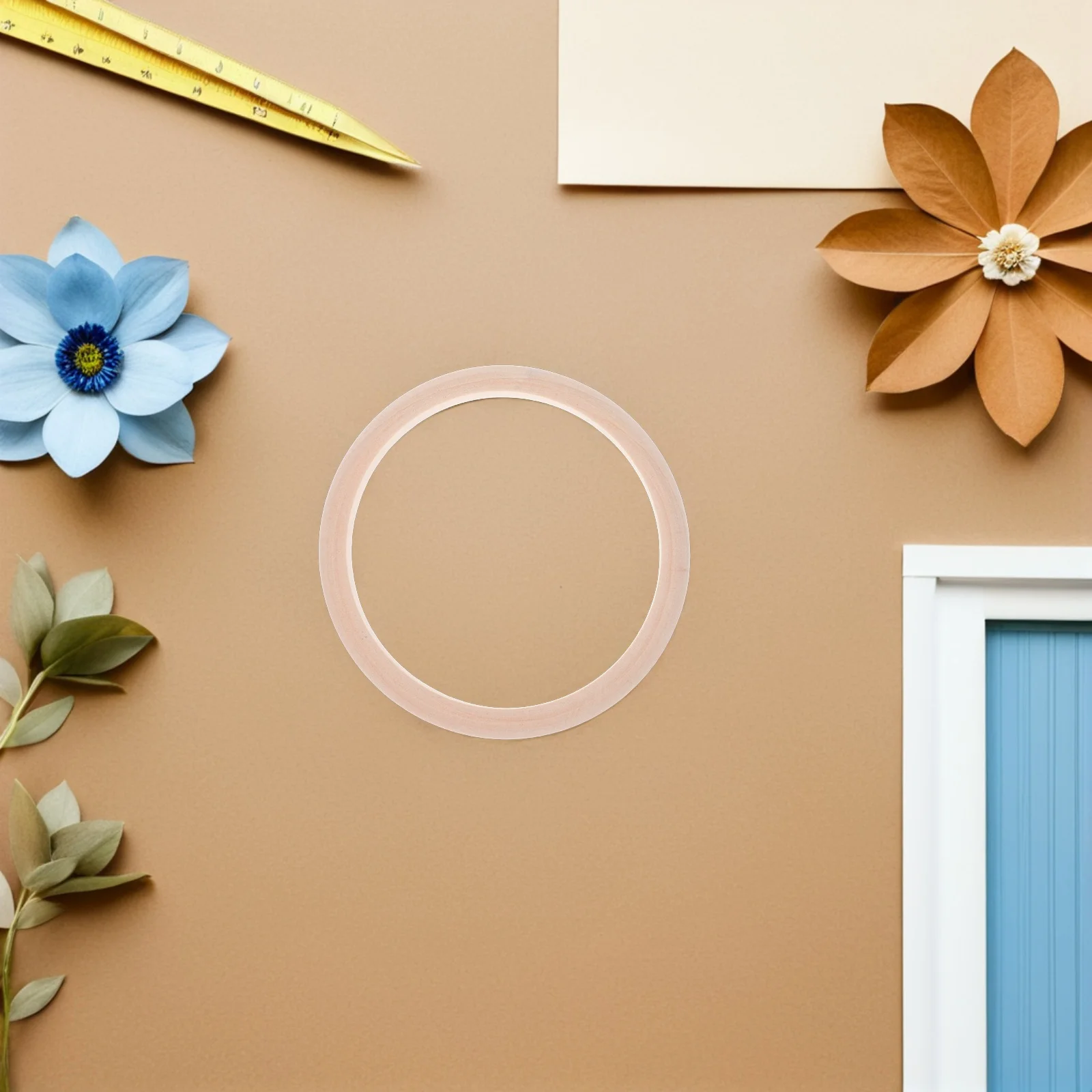 

12pcs Wooden Bracelet Mold Embryo Blank Unfinished Natural DIY Bangle Connectors Smooth Craft Rings for Jewelry Diy Projects