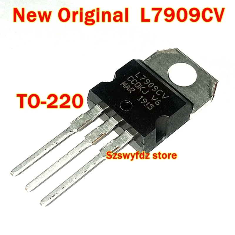 5pcs  to 100pcs New Original  L7909CV TO-220 NEGATIVE VOLTAGE REGULATORS