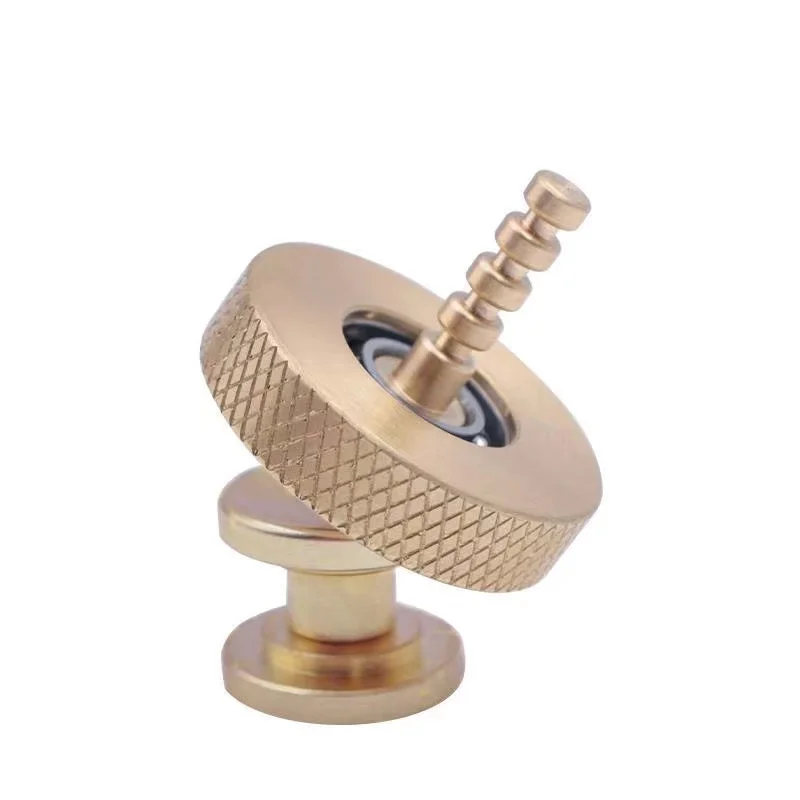 

ADHD Toy Mini Cyclone Hand Twisted Spinner Dual Play Exquisite Copper Fidget Spinner Creative Leisure EDC Adult Anti Stress Gift