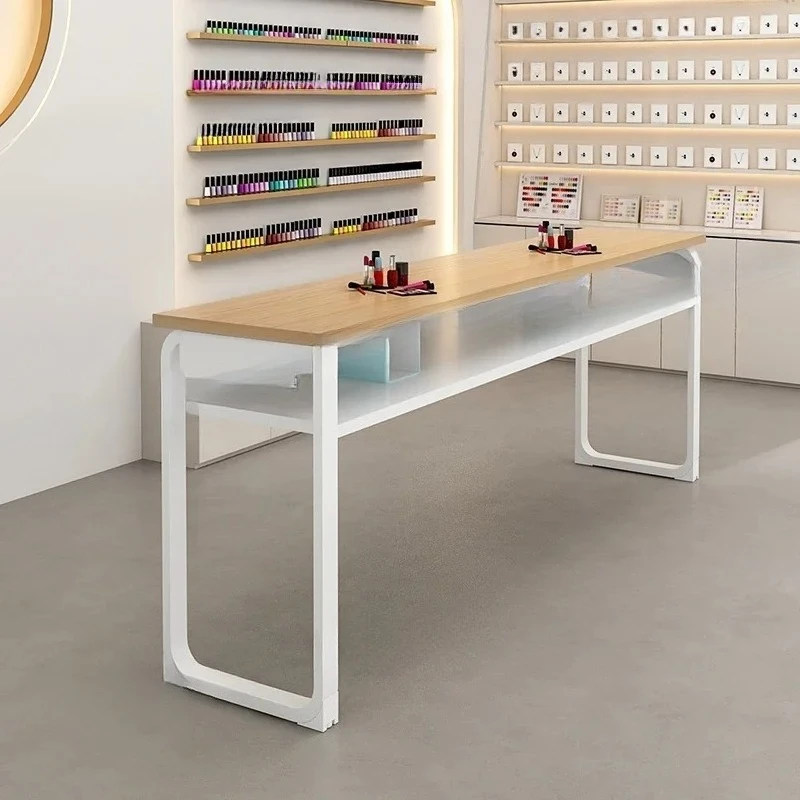 Compact Storage Nail Table Professionals Chair Nordic Nail Table Beauty Tavolo Skincare Scrivania Per Unghie Unique Furniture