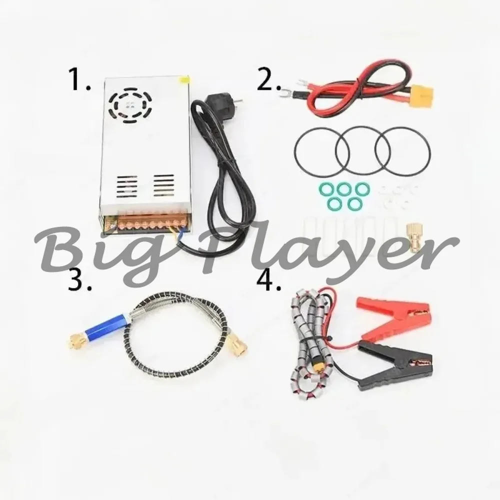 

Heavy Duty 12V 4500Psi Air Compressor - 300Bar 30Mpa High Pressure Inflator with 220V Transformer