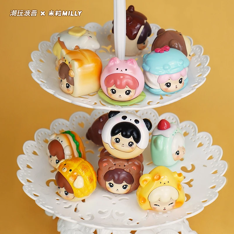 Milly Baking Workshop Mini Grain Blind Box: Cute Kawaii Handmade Collectible, Adorable Food Ornament Birthday Gift for Women