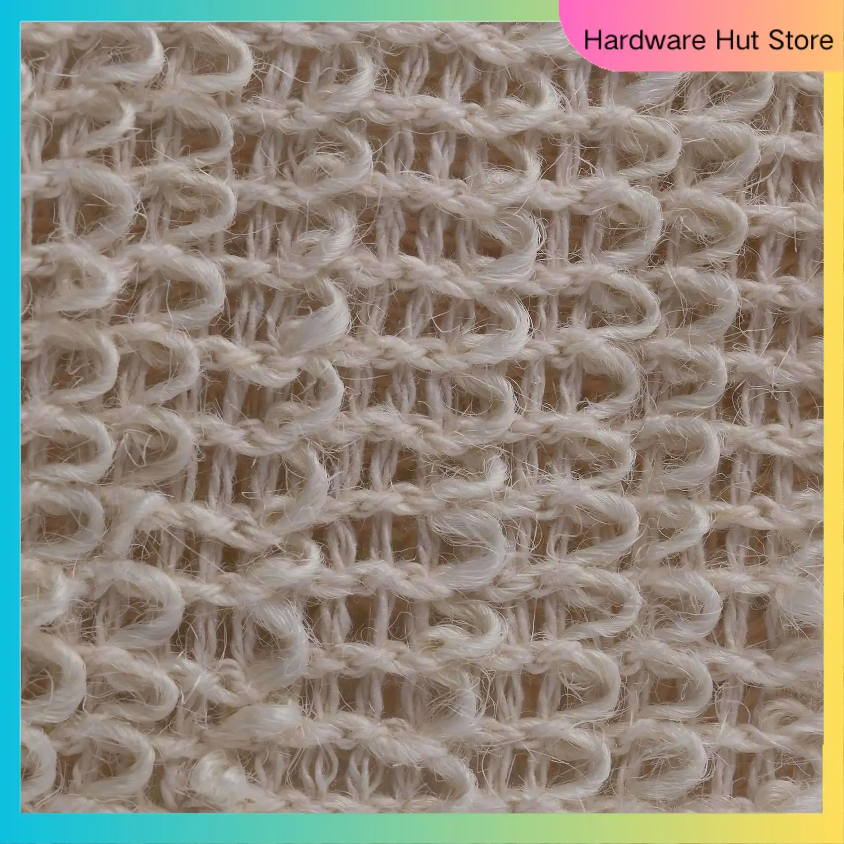 

120 Pack Natural Sisal Soap Bag Exfoliating Soap Saver Pouch Holder-Y31A