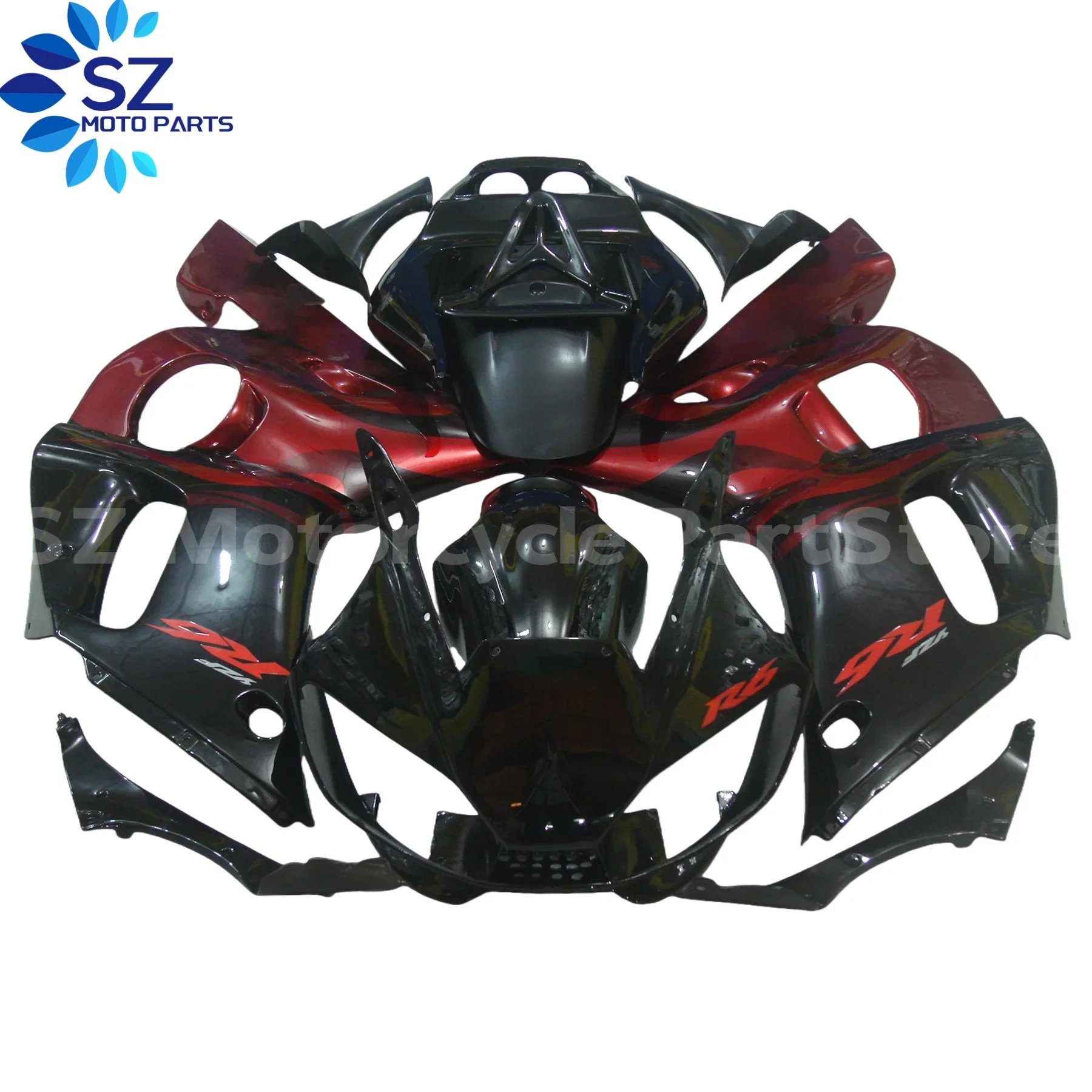

Motorcycle Accessories Body Kits for YAMAHA R6 Fairing 1998 1999 2000 2001 2002 Fit YZF R6 Fairings 98 99 00 01 02 Fairings Kits