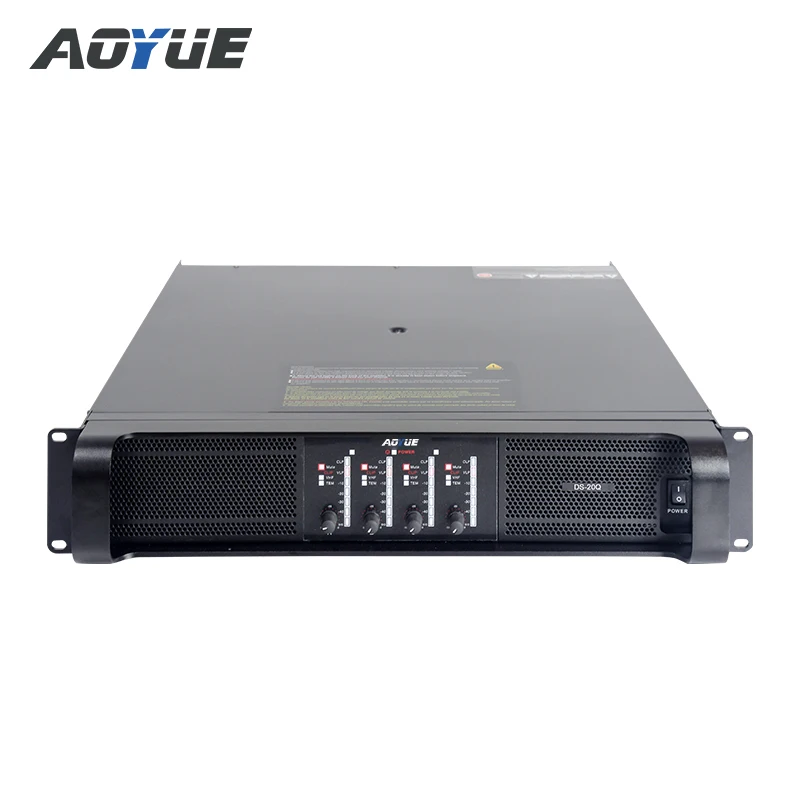 DS-20Q 2400w Powerful Audio Power Amplifier For Concert