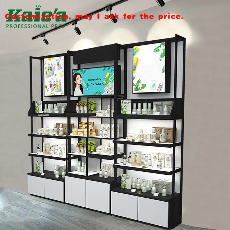 

на заказ.Высококачественная подставка для дисплея Необычная косметическая стойка для дисплея