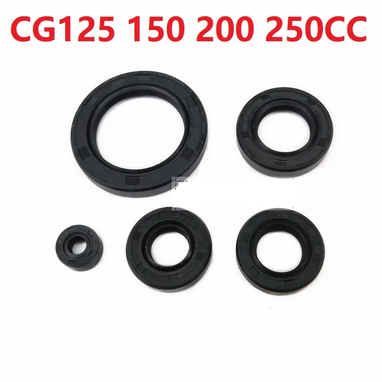 zongshen loncin lifan motorcycle engine gear oil seal  CG125 150 175 200 250CC accessories