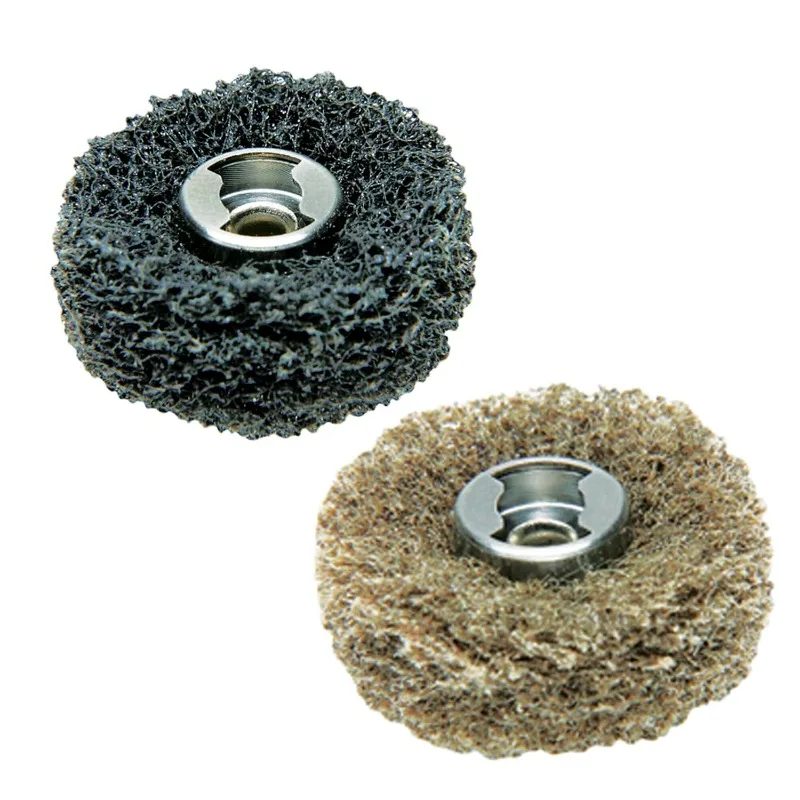 

Dremel 511E EZ Lock Coarse Grit and Medium Grit Finishing Abrasive Buffs, 2-Pack