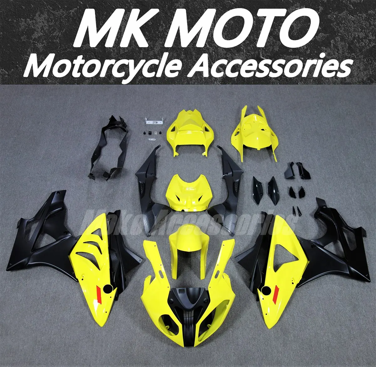 

Комплект обтекателей для мотоцикла Moke moto, подходит для S1000rr 2009 2010 2011 2012 2013 2014, комплект кузова, желтый, черный