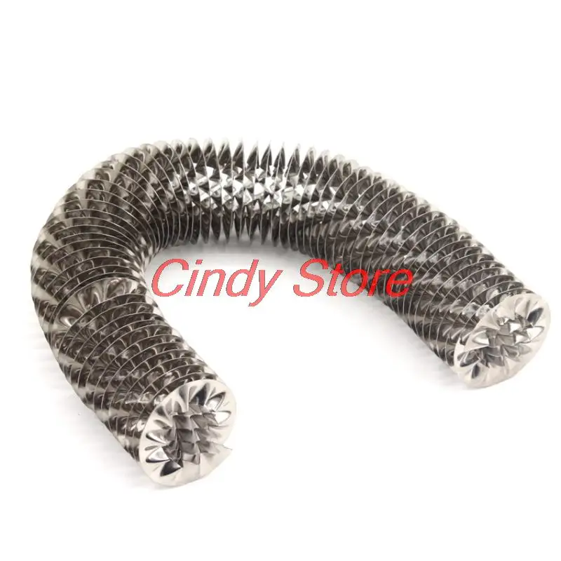 1m Stainless Steel Spiral Hollow Fin for Heating Cooling Tube Special Fin Drying Radiator Warped Fin Tube Accessories