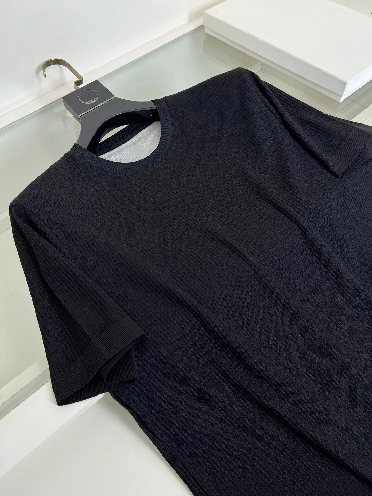 

Мужская повседневная футболка BC Old Money Wind Summer из длинноволокнистого хлопка с круглым вырезом и короткими рукавами