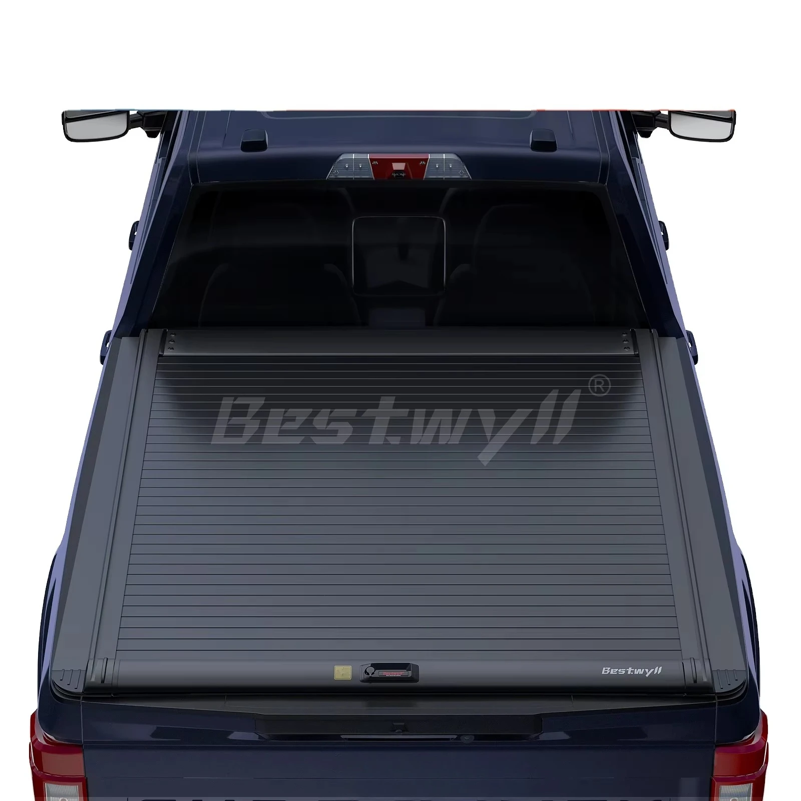 Customizable Retractable Truck Pickup Bed Cover Hard Tonneau Cover for F250/F350 K55