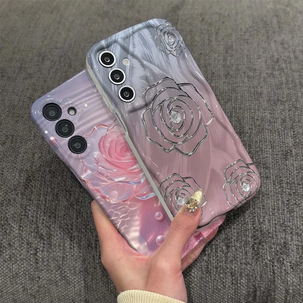 Cartoon Silver Rose…