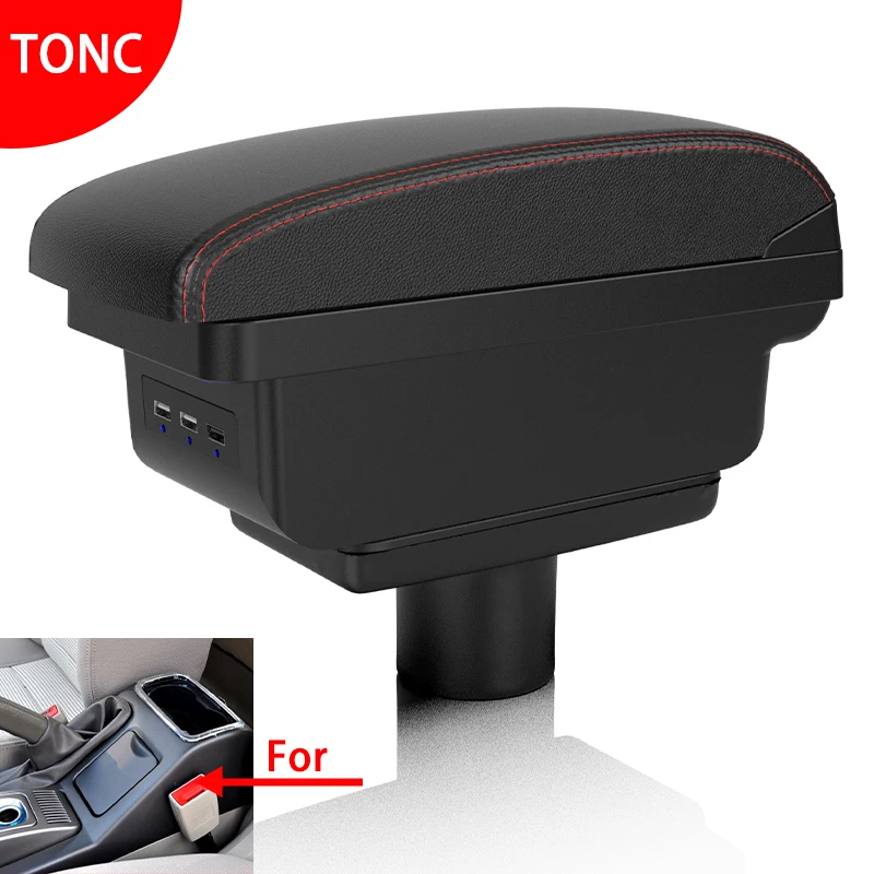 For Chery Cielo A3 M11 Armrest box Center console Storage box with USB Cielo A3 M11 armrests interior car accessorie