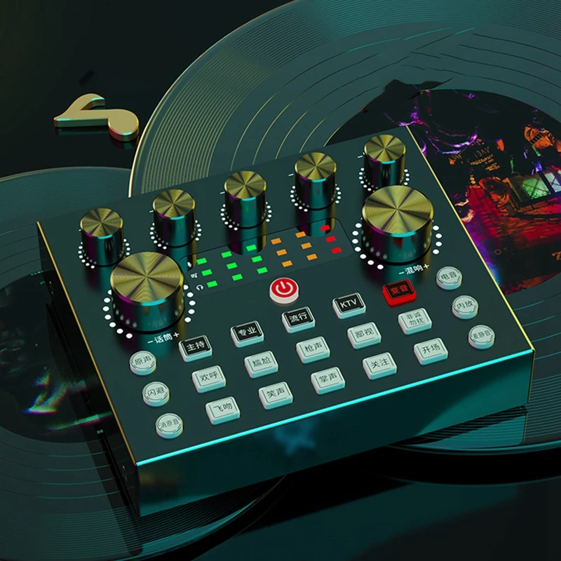 BM800 kit mikrofon dengan kartu suara langsung, lengan gunting suspensi, dudukan kejut dan Filter untuk perekaman Studio-ABDQ