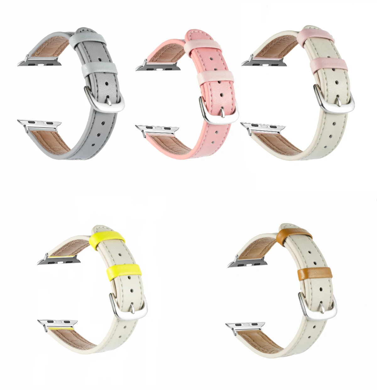 حزام من الجلد لساعة أبل الترا 3 2 49 مللي متر 38 40 41 44 42 45 46 مللي متر حزام رياضي لساعة أبل 11 10 9 8 7 6 4 se سوار الساعة الذكية