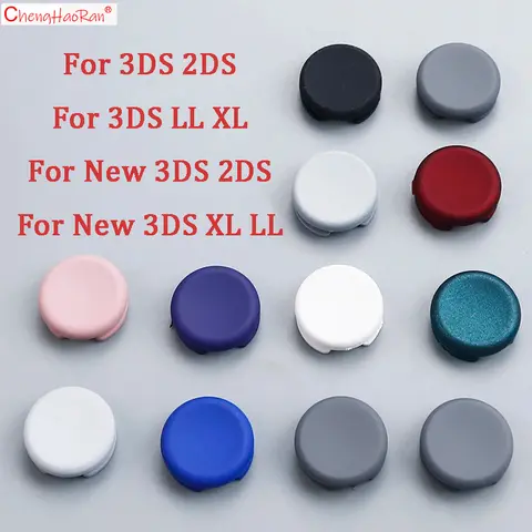 ChengHaoRan 고급 느낌용 조이스틱 캡, 3DS/3DS XL 2DS, 3DS XL, 3DS LL 컨트롤러, 조이스틱 캡, 핑거 단추, 신제품, 1 PC