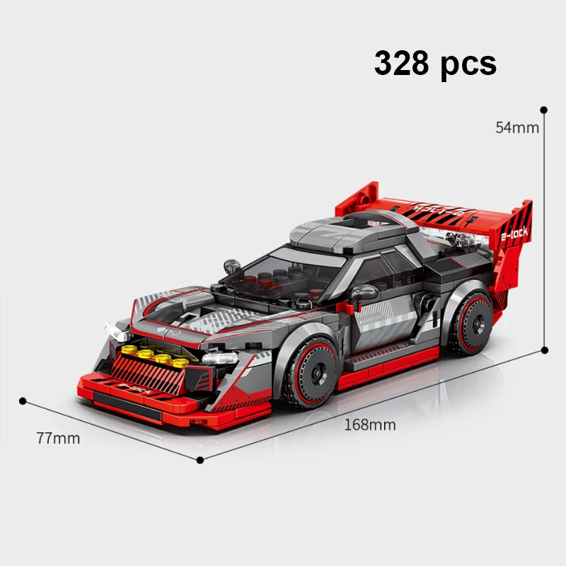 Technical Car City Speed Champion Racing Car Building Blocks Sports Car Garage Carro Rennau Voiture MOC Creative Vehicle Toys