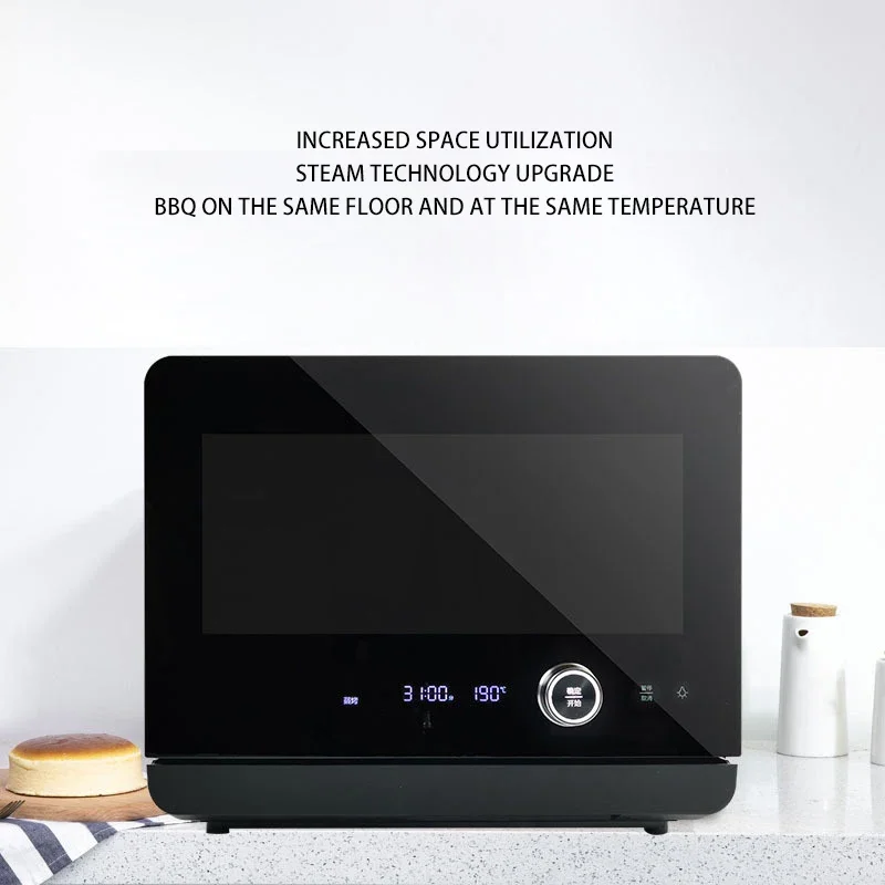 Home baking multi-function variable frequency steam baking two-in-one desktop Electric oven