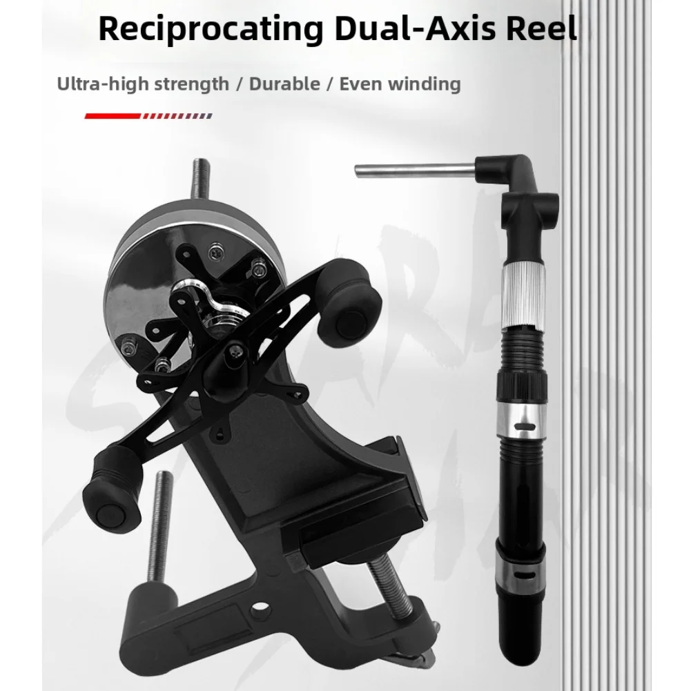 enrouleur-de-ligne-a-double-arbre-concu-pour-les-pecheurs-afin-de-maintenir-et-d'enrouler-les-lignes-de-maniere-securisee-sur-les-moulinets-a-lancer-et-a-rotation