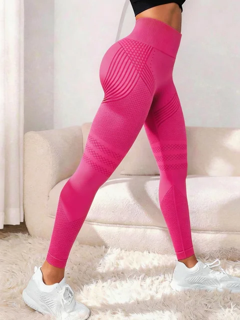Women's Cellulite 3D Leggings, High Waisted Butt Lifting Tummy Training Control, Anti Cellulite Legging for Gym Workout Yoga 5