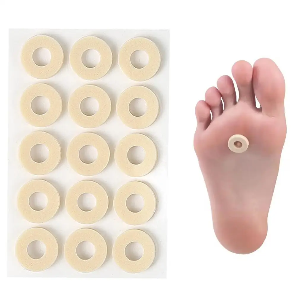 

Hot Foot Pad Patches Anti-friction Latex Corn Patch Feet Thorn Foot Warts Remove Killer Plantar Treatment Corn Patch Callus Q0N4