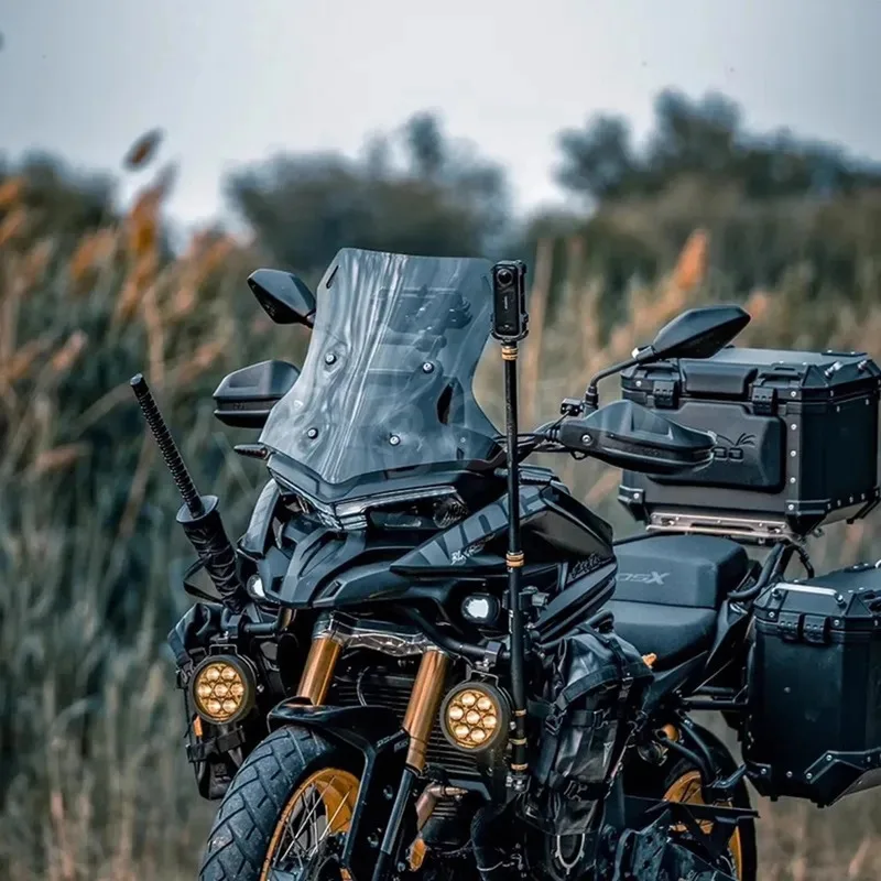 Misura Per VOGE DS625X DS 625X DSX 625 625DSX Modifica Parabrezza Aumentato E Allargato Moto Parabrezza Deflettore