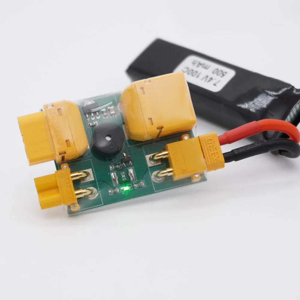 2-6S XT30 TX60 ShortSaver Smart Smoke Stopper Power Button Switch Electronic Fuse To Prevent Short-Circuit Over-Current