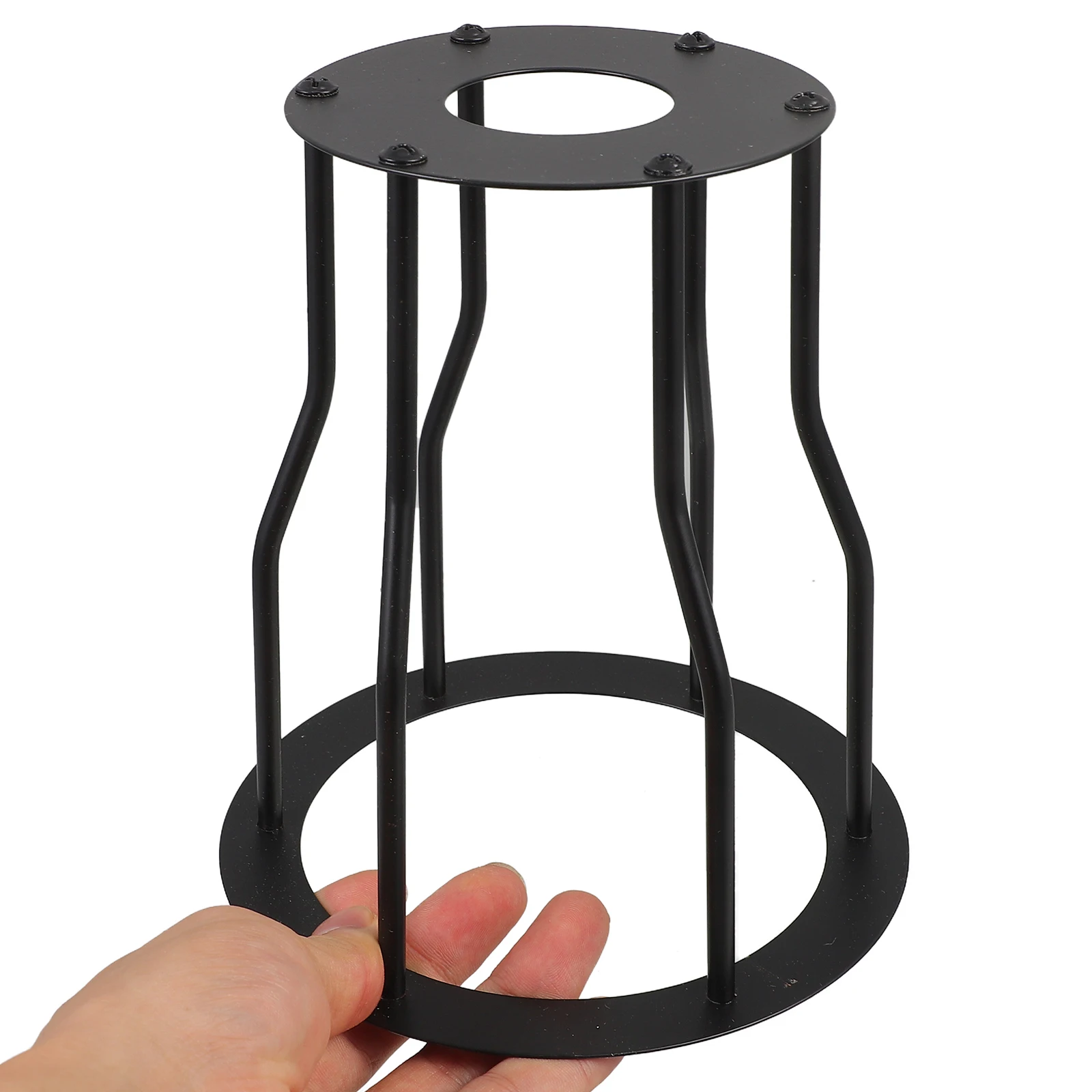 

Retro Bird Cage Lampshade Metal Hanging Light Cover E27 Socket 42mm Hole Vintage Pendant Shade for Home Bar Decor