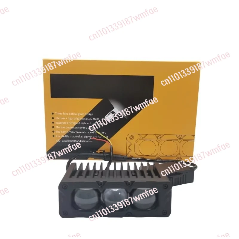 F3 75w Light Emitting Diode Motorcycle Fog Lamp Headlight Light Emitting Diode Motorcycle Auxiliary Spotlight