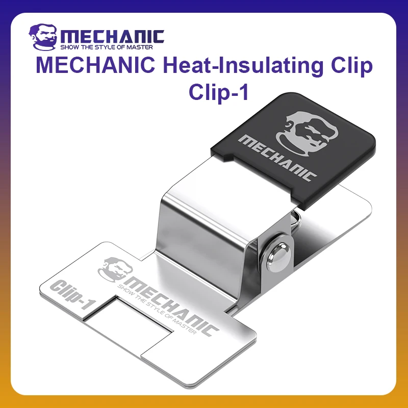 MECHANIC OFFICIAL Clip-1 Secure Clamp Ribbon Cables-Prevents Shifting And Cold Joints During Mobile Phone Screen IC Repairs Tool
