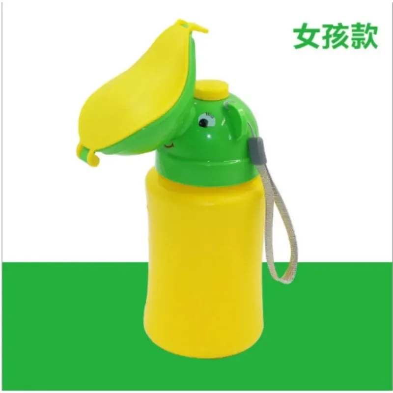 Portable Baby Hygiene Toilet Urinal Boys Girls Pot Outdoor Car Travel Anti-leakage Potty Kids Convenient Training Cartoon