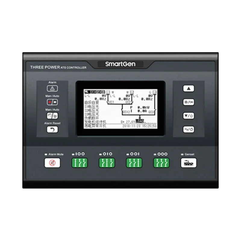 

Original Smartgen HAT832 Three Power ATS Controller (Dual-ATS) Intelligent Tri-supply Module Genset Controller