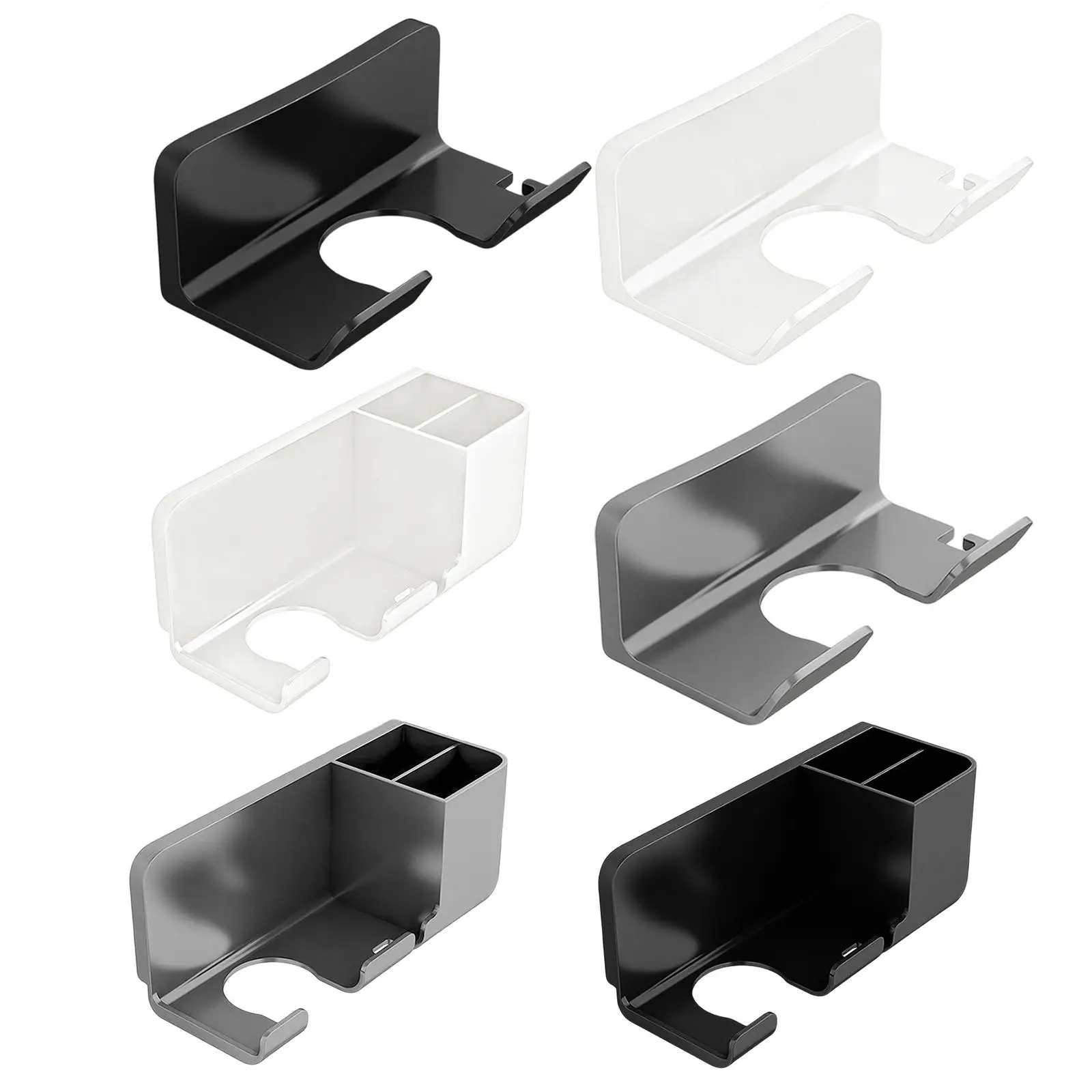 Tempat Pengering Rambut Rak Pengering Rambut Kamar Mandi Bebas Pukulan Dinding Terpasang Di Dinding