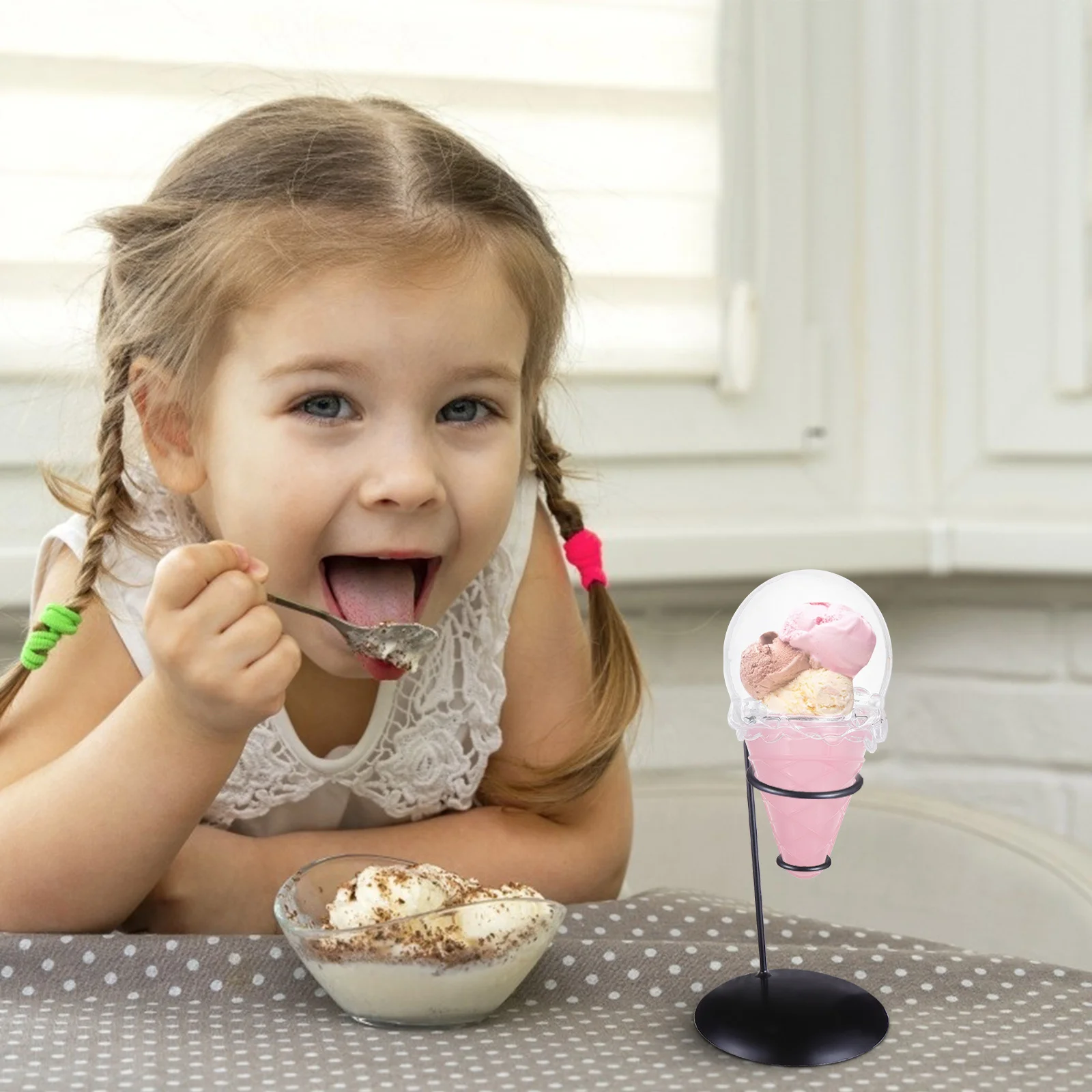 

8Pcs Ice Cream Shape Candy Boxes Durable Storage Case Candy Packaging for Parties Events Ice Cream Shape Small Box