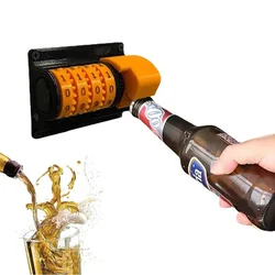 Abridor de botellas de contador de cerveza caliente, abridor de cerveza de conteo automático creativo, herramientas para bares, cocina o casa de Club, regalo del Día del Padre