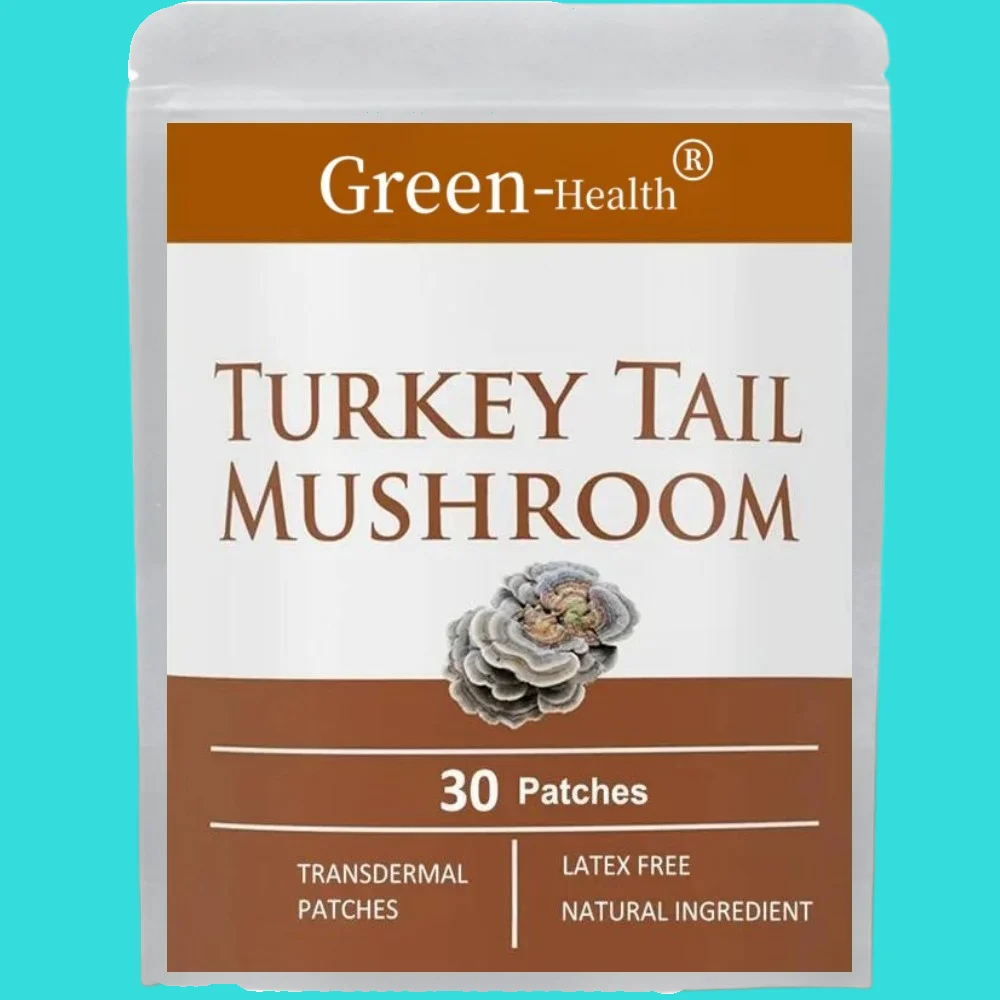 

Turkey Tail Mushroom Transdermal Patches Promotes Balanced Immune and Digestive System 30 Patches