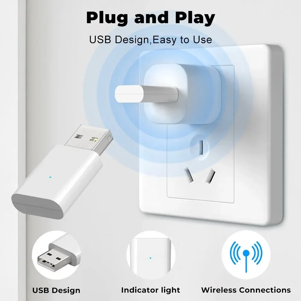 Tuya ZigBee Signal Repeater USB Signal Amplifier Extender ZigBee Gateway Smart Home Devices Smart Automation For Smart Life New