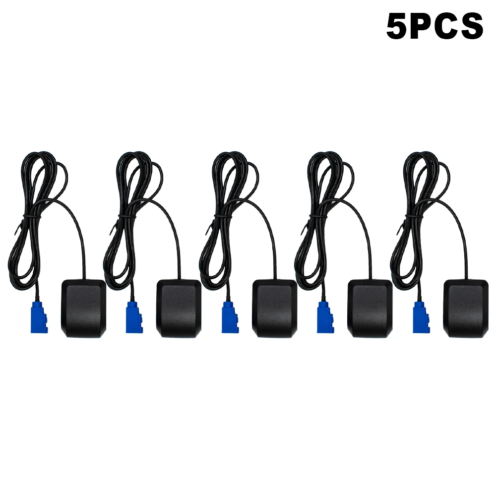 Antena GPS universal para carro, à prova d'água, para receptor GPS de veículo com conector SMA/FAKRA-C, 5 peças