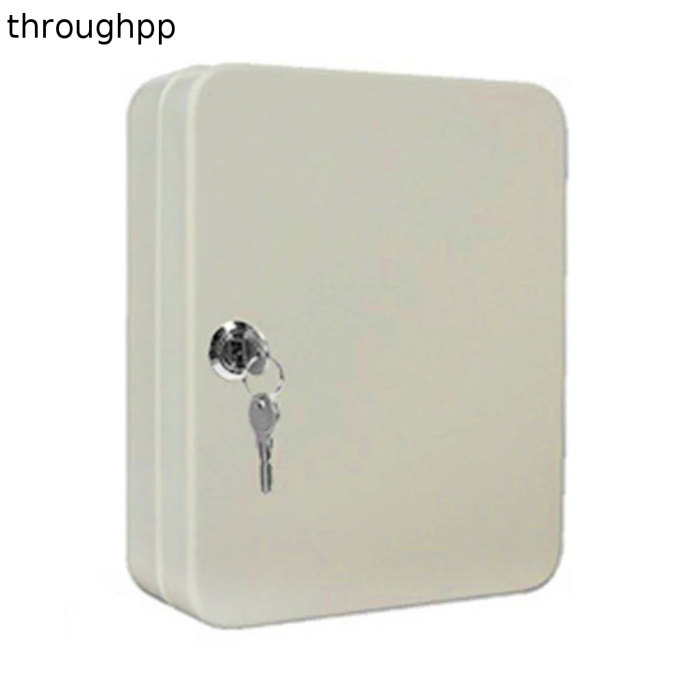 20 Key Hooks Combination Key Cabinet Key/Code Lock Convenient Locking Key Organizer Easy Installation Space Saving