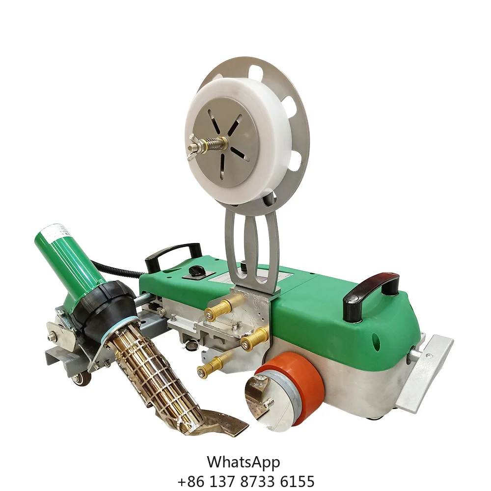 Hot Air Tarpaulin Welder For Shade Product Suppliers To Reinforce Joints Of Vinyl Tarpaulin Used In Awning, Pool Liner