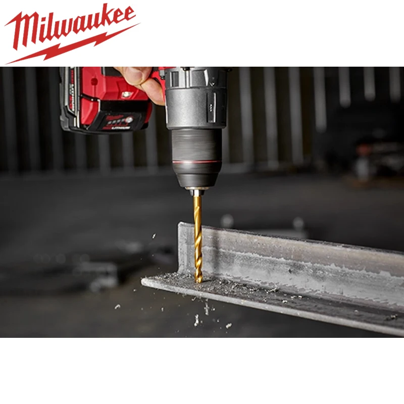 Milwaukee 15 Titanium Plated Six Tailed Handle Metal Drill Bit Set, Impact Drill Tool Accessories, Batch Head Set 48-89-4670