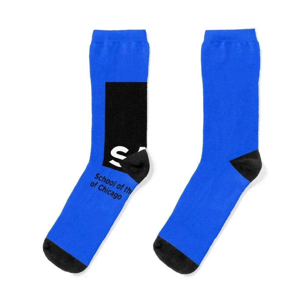 

School of the Art Institute of Chicago (SAIC) Classic T-Shirt Socks aesthetic Wholesale compression Socks For Men Women's