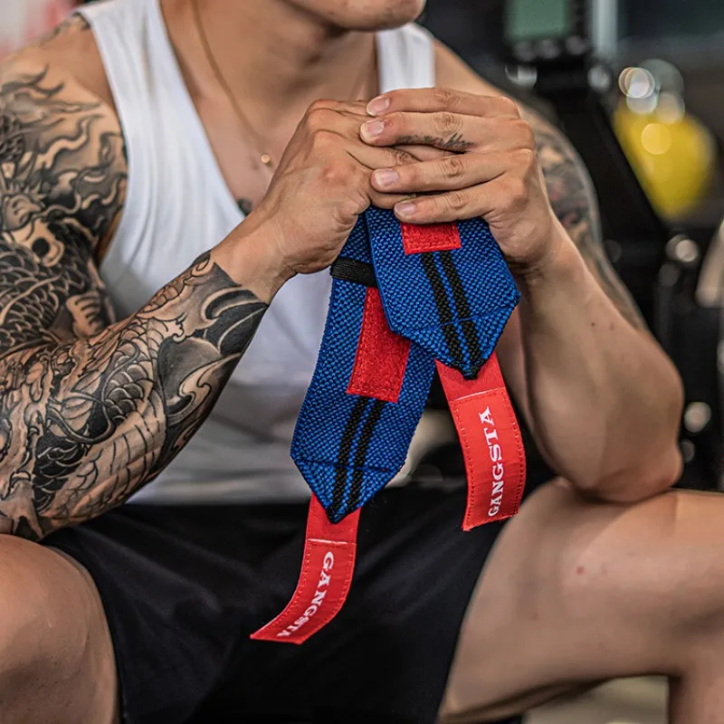 Gym Weightlifting Wrist Wrap High Elastic Wrist Strap for Bench Press Weight Lifting Wrist Support Brace for Strength Training