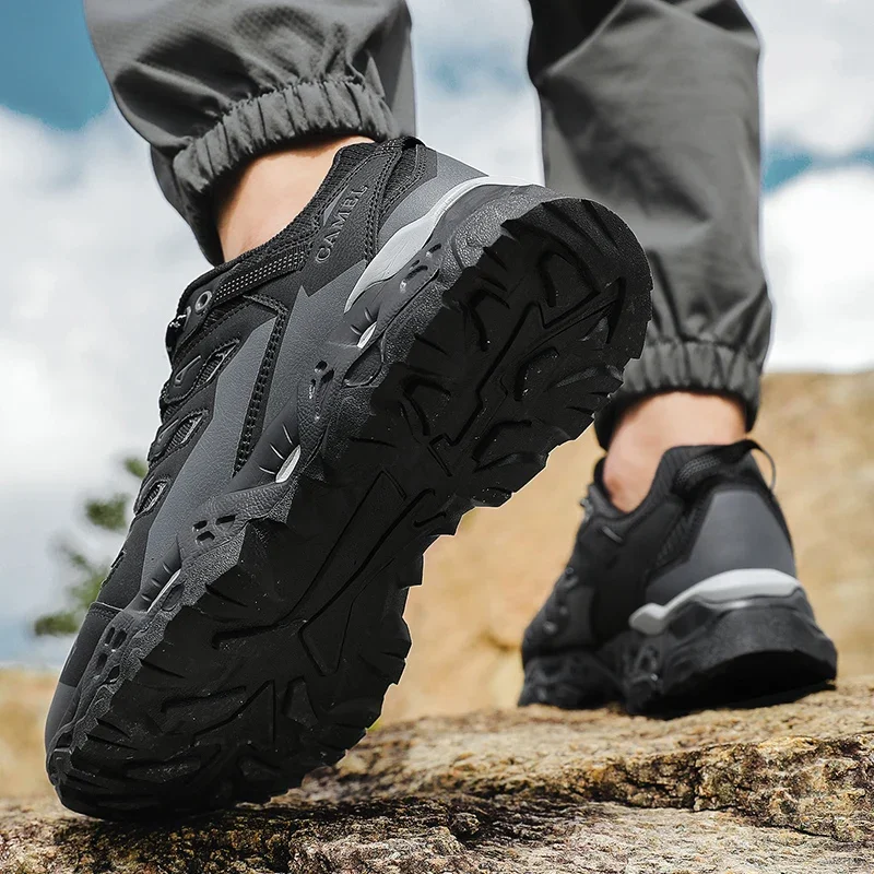 Herren Wanderschuhe Sportschuhe Trekking-Trainingssneaker Atmungsaktive Damen Camping-Jogging-Schuhe Rutschfeste Kletterschuhe für Outdoor-Wanderungen – Detail 23