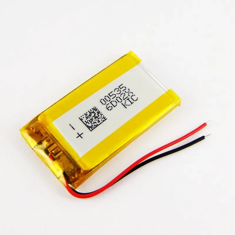 Nuovo tachigrafo marrone 402540   Registratore integrato generale batteria ai polimeri di litio da 3,7 V ricaricabile agli ioni di litio buona A